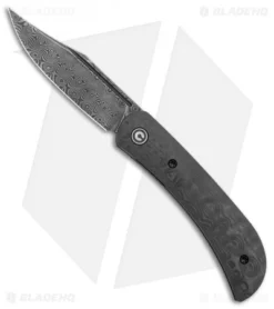 CIVIVI Appalachian Drifter 2 Liner Lock Knife Black Rose CF (2.9" Dam.)