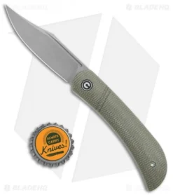 CIVIVI Appalachian Drifter Slip Joint Knife Dark Green Micarta (2.9"SW) C2015C 7 CIVIVI Appalachian Drifter Slip Joint Knife Dark Green Micarta (2.9"SW) C2015C -Civivi Knives Store CIVIVI Appalachian Drifter SJ Dark Green Micarta Gray C2015C BHQ 116949 jr bottlecap