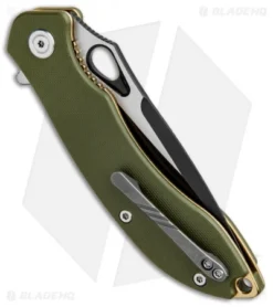 CIVIVI Aquila Flipper Liner Lock Knife OD Green G-10 (3.4" Black) C805A 6 CIVIVI Aquila Flipper Liner Lock Knife OD Green G-10 (3.4" Black) C805A -Civivi Knives Store CIVIVI Aquila Flipper LL OD Green G 10 Black BHQ 89928 jr side