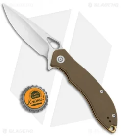 CIVIVI Aquila Flipper Liner Lock Knife Tan G-10 (3.4" Satin) C805D 7 CIVIVI Aquila Flipper Liner Lock Knife Tan G-10 (3.4" Satin) C805D -Civivi Knives Store CIVIVI Aquila Flipper LL Tan G 10 Satin BHQ 89931 jr bottlecap