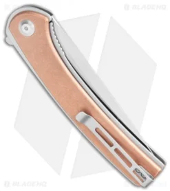 CIVIVI Asticus Liner Lock Knife Stonewashed Copper (3.8" Satin) C2002F 6 CIVIVI Asticus Liner Lock Knife Stonewashed Copper (3.8" Satin) C2002F -Civivi Knives Store CIVIVI Asticus LL Copper Satin BHQ 118856 jr side