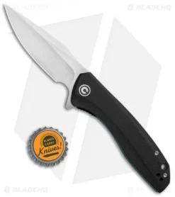 CIVIVI Baklash Flipper Liner Lock Knife Black G-10 (3.5" Satin) C801C -Civivi Knives Store CIVIVI Baklash Flipper LL Black G 10 Satin C801C BHQ 87966 jr bottlecap 1