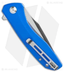 CIVIVI Baklash Flipper Liner Lock Knife Blue G-10 (3.5" Satin) C801F 6 CIVIVI Baklash Flipper Liner Lock Knife Blue G-10 (3.5" Satin) C801F -Civivi Knives Store CIVIVI Baklash Flipper Liner Lock Knife Blue G 10 3.5in Satin C801F LS Side