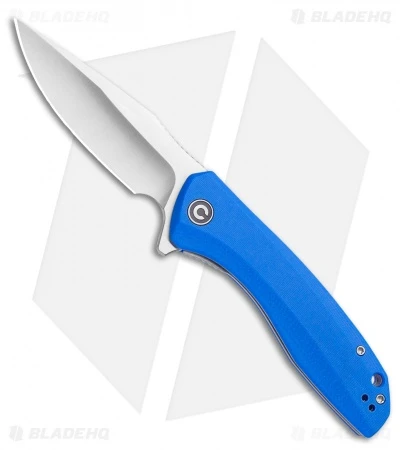 CIVIVI Baklash Flipper Liner Lock Knife Blue G-10 (3.5" Satin) C801F 1 CIVIVI Baklash Flipper Liner Lock Knife Blue G-10 (3.5" Satin) C801F
