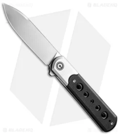 CIVIVI Banneret Frame Lock Knife Black G-10/Steel (3.7" BB) C20040-2