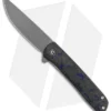 CIVIVI Brad Zinker Bo Liner Lock Knife Blue Carbon Fiber (2.9" Stonewash)