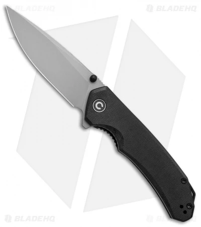 CIVIVI Brazen Drop Point Liner Lock Knife Black G-10 (3.5" Stonewash) C2102C 1 CIVIVI Brazen Drop Point Liner Lock Knife Black G-10 (3.5" Stonewash) C2102C