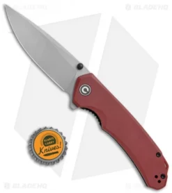 CIVIVI Brazen Drop Point Liner Lock Knife Red G-10 (3.5" Stonewash) C2102B 7 CIVIVI Brazen Drop Point Liner Lock Knife Red G-10 (3.5" Stonewash) C2102B -Civivi Knives Store CIVIVI Brazen DP LL Red G 10 SW BHQ 120932 jr bottlecap