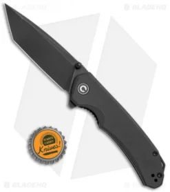 CIVIVI Brazen Tanto Liner Lock Knife Black G-10 (3.5" Black D2) C2023C -Civivi Knives Store CIVIVI Brazen Tanto LL Black G 10 Black BHQ 120365 jr bottlecap