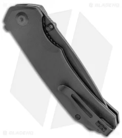 CIVIVI Brazen Tanto Liner Lock Knife Black G-10 (3.5" Black D2) C2023C -Civivi Knives Store CIVIVI Brazen Tanto LL Black G 10 Black BHQ 120365 jr side