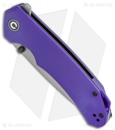 CIVIVI Brazen Tanto Liner Lock Knife Purple G-10 (3.5" SW D2) C2023A 2 CIVIVI Brazen Tanto Liner Lock Knife Purple G-10 (3.5" SW D2) C2023A - Image 2
