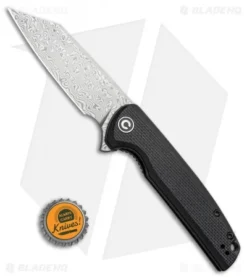 CIVIVI Brigand Liner Lock Knife Black G-10 (3.5" Damascus) C909DS -Civivi Knives Store CIVIVI Brigand Liner Lock Knife Black G 10 Damascus C909DS BHQ 105681 kp bottle cap
