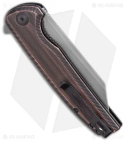 CIVIVI Brigand Liner Lock Knife Dark Copper (3.5" SW 154CM) C909D -Civivi Knives Store CIVIVI Brigand Liner Lock Knife Copper 3.5 SW 154CM C909D BHQ 115990 LS Side