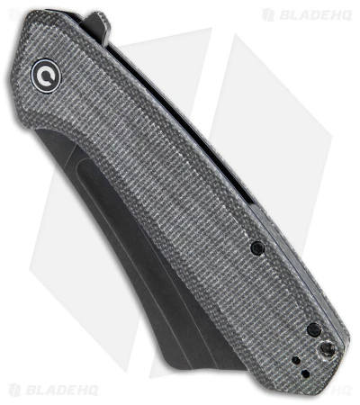 CIVIVI Bullmastiff Liner Lock Knife Dark Green Micarta (3.8" Black SW) C2006F 2 CIVIVI Bullmastiff Liner Lock Knife Dark Green Micarta (3.8" Black SW) C2006F - Image 2