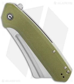 Civivi Knives Store 25 Civivi Knives Store -Civivi Knives Store CIVIVI Bullmastiff Liner Lock Knife OD Green G 10 3.8in Stonewash C2006A BHQ 113195 LS Spine