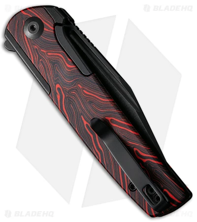 CIVIVI Cachet Frame Lock Knife Red & Black G-10 (2.34" Blackwashed) C20041C-1 2 CIVIVI Cachet Frame Lock Knife Red & Black G-10 (2.34" Blackwashed) C20041C-1 - Image 2