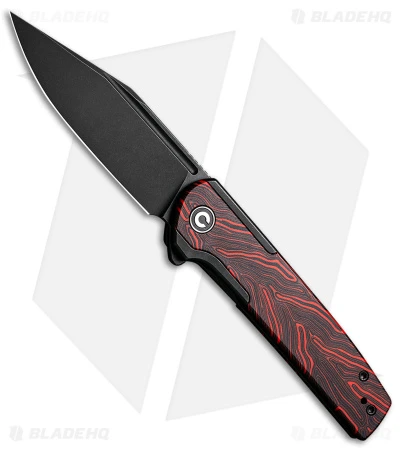 CIVIVI Cachet Frame Lock Knife Red & Black G-10 (2.34" Blackwashed) C20041C-1 1 CIVIVI Cachet Frame Lock Knife Red & Black G-10 (2.34" Blackwashed) C20041C-1