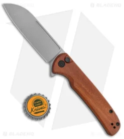 CIVIVI Chevalier Button Lock Flipper Knife Cuibourtia Wood (3.5" Satin) C20022-3 -Civivi Knives Store CIVIVI Chevalier Button Lock Flipper Cuibourtia Wood Satin BHQ 142909 jr bottlecap