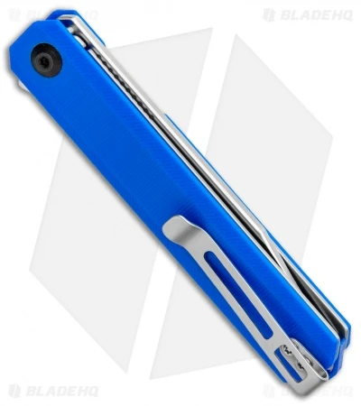 CIVIVI Chronic Liner Lock Knife Blue G-10 (3.22" Satin) 3 CIVIVI Chronic Liner Lock Knife Blue G-10 (3.22" Satin) - Image 3