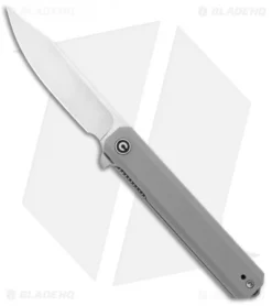 CIVIVI Chronic Liner Lock Knife Gray G-10 (3.22" Satin)