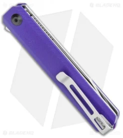 CIVIVI Chronic Liner Lock Knife Purple G-10 (3.22" Satin) C917D -Civivi Knives Store CIVIVI Chronic LL Purple G 10 Satin C917D BHQ 120372 jr side