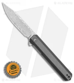 CIVIVI Chronic Liner Lock Knife Carbon Fiber (3.22" Damascus) 7 CIVIVI Chronic Liner Lock Knife Carbon Fiber (3.22" Damascus) -Civivi Knives Store CIVIVI Chronic Liner Lock Knife Carbon Fiber 3.22 Damascus C917DS BHQ 105676 LS Bottlecap
