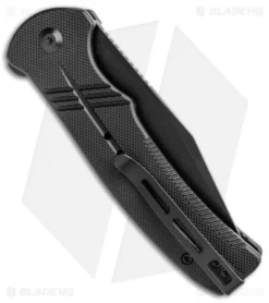 CIVIVI Cogent Button Lock Flipper Knife Black G-10 (3.5" Black Serr) C20038E-1 6 CIVIVI Cogent Button Lock Flipper Knife Black G-10 (3.5" Black Serr) C20038E-1 -Civivi Knives Store CIVIVI Cogent Button Lock Fipper Black G 10 Black Serr C20038E 1 BHQ 137747 jr side