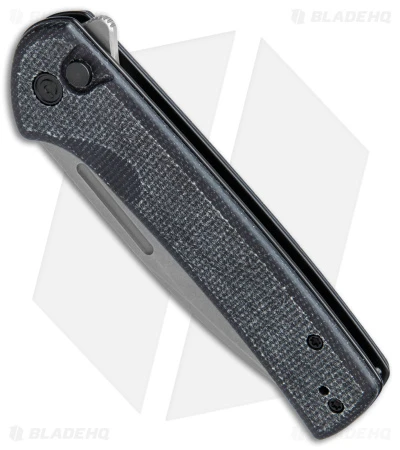 CIVIVI Conspirator Button Lock Knife Black Micarta (3.5" SW) C21006-1 2 CIVIVI Conspirator Button Lock Knife Black Micarta (3.5" SW) C21006-1 - Image 2