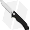 CIVIVI Courser Flipper Liner Lock Knife Black G-10 (3.4" Satin) C804C