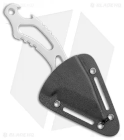 CIVIVI De Santis Kiri-EDC Fixed Blade Neck Knife (1.8" Stonewash) C2001A -Civivi Knives Store CIVIVI De Santis Kiri EDC Neck Knife SW C2001A BHQ 109005 jr sheath