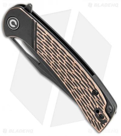 CIVIVI Dogma Liner Lock Knife Copper (3.5" Black Stonewash) C2005F 2 CIVIVI Dogma Liner Lock Knife Copper (3.5" Black Stonewash) C2005F - Image 2