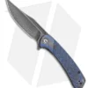 CIVIVI Dogma Liner Lock Blue G-10 / CF (3.5" Black Damascus) C2014DS-2