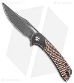 CIVIVI Dogma Liner Lock Copper (3.5" Damascus) C2005DS-2
