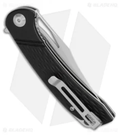 CIVIVI Dogma Liner Lock Knife Black G-10 (3.5" Satin) -Civivi Knives Store CIVIVI Dogma Liner Lock Knife Black G 10 3.5in Satin C2005D BHQ 112162 LS Side