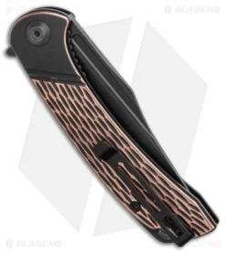 CIVIVI Dogma Liner Lock Knife Copper (3.5" Black Stonewash) 6 CIVIVI Dogma Liner Lock Knife Copper (3.5" Black Stonewash) -Civivi Knives Store CIVIVI Dogma Liner Lock Knife Copper 3.5 Black Stonewash C2014B BHQ 115982 LS Side