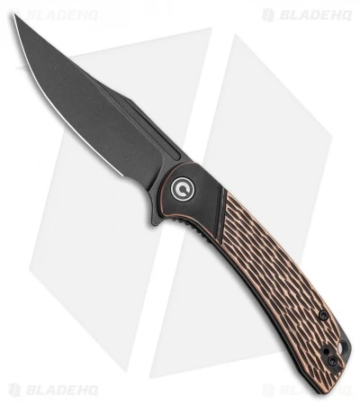 CIVIVI Dogma Liner Lock Knife Copper (3.5" Black Stonewash) 1 CIVIVI Dogma Liner Lock Knife Copper (3.5" Black Stonewash)