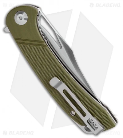 CIVIVI Dogma Liner Lock Knife OD Green G-10 (3.5" Satin) 3 CIVIVI Dogma Liner Lock Knife OD Green G-10 (3.5" Satin) - Image 3