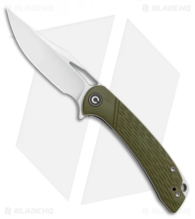 CIVIVI Dogma Liner Lock Knife OD Green G-10 (3.5" Satin) 1 CIVIVI Dogma Liner Lock Knife OD Green G-10 (3.5" Satin)