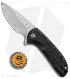 CIVIVI Durus Liner Lock Knife Black G-10 (3" Damascus) C906DS -Civivi Knives Store CIVIVI Durus LL Black G 10 Damascus C906DS BHQ 100863 jr bottlecap