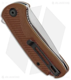 CIVIVI Durus Liner Lock Knife Brown G-10 (3" Satin) C906B -Civivi Knives Store CIVIVI Durus LL Brown G 10 Satin C906B BHQ 98861 jr side
