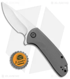 CIVIVI Durus Liner Lock Knife Gray G-10 (3" Satin) C906A -Civivi Knives Store CIVIVI Durus LL Gray G 10 Satin C906A BHQ 98860 jr bottlecap