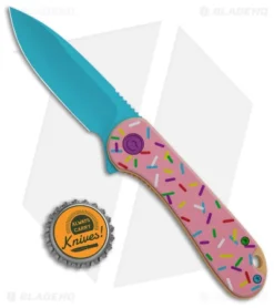 CIVIVI Elementum Dessert Warrior Exclusive Knife Pink G-10 (2.9" Blue D2) Donut 7 CIVIVI Elementum Dessert Warrior Exclusive Knife Pink G-10 (2.9" Blue D2) Donut -Civivi Knives Store CIVIVI Elementum Dessert Warrior LL Pink G 10 Blue BHQ 148967 jr bottlecap