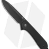 CIVIVI Elementum Fixed Blade Knife Flat Black G-10 (4" Black SW)