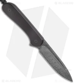Civivi Knives Store 32 Civivi Knives Store -Civivi Knives Store CIVIVI Elementum Fixed Blade Flat Black Ebony Damascus BHQ 144188 jr spine