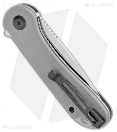 CIVIVI Elementum Liner Lock Knife Gray G-10 (2.9" Satin D2) C907B 3 CIVIVI Elementum Liner Lock Knife Gray G-10 (2.9" Satin D2) C907B - Image 3