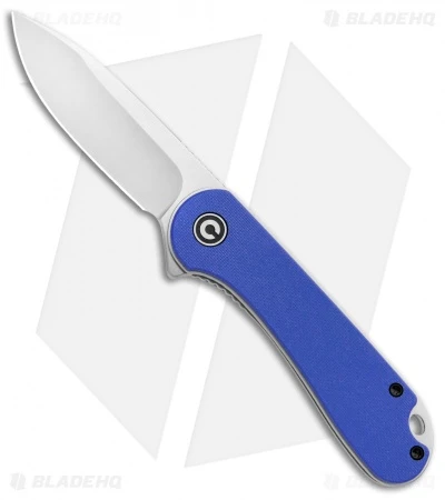 CIVIVI Elementum Liner Lock Knife Blue G-10 (2.9" Satin D2) C907F 1 CIVIVI Elementum Liner Lock Knife Blue G-10 (2.9" Satin D2) C907F