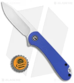 CIVIVI Elementum Liner Lock Knife Blue G-10 (2.9" Satin D2) C907F 7 CIVIVI Elementum Liner Lock Knife Blue G-10 (2.9" Satin D2) C907F -Civivi Knives Store CIVIVI Elementum Liner Lock Blue G 10 Satin C907F BHQ 104241 jr bottlecap 1