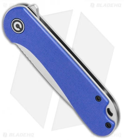 CIVIVI Elementum Liner Lock Knife Blue G-10 (2.9" Satin D2) C907F 2 CIVIVI Elementum Liner Lock Knife Blue G-10 (2.9" Satin D2) C907F - Image 2