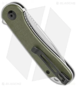 CIVIVI Elementum Liner Lock Knife Green G-10 (2.9" Satin D2) C907E 6 CIVIVI Elementum Liner Lock Knife Green G-10 (2.9" Satin D2) C907E -Civivi Knives Store CIVIVI Elementum Liner Lock Green G 10 Satin C907E BHQ 104240 jr side