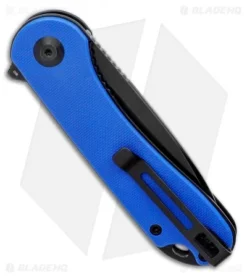 CIVIVI Elementum Liner Lock Knife Blue G-10 (2.9" Black D2) C907X -Civivi Knives Store CIVIVI Elementum Liner Lock Knife Blue G 10 2.9 Black D2 C907X BHQ 126377 LS Side